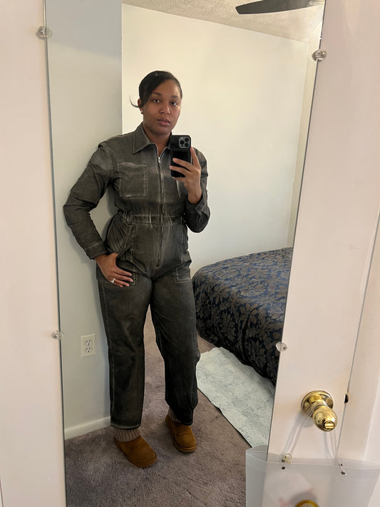 The Wash Denim Jumpsuit